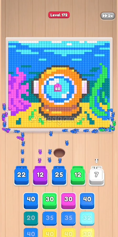 Opening: first five blocks in slots