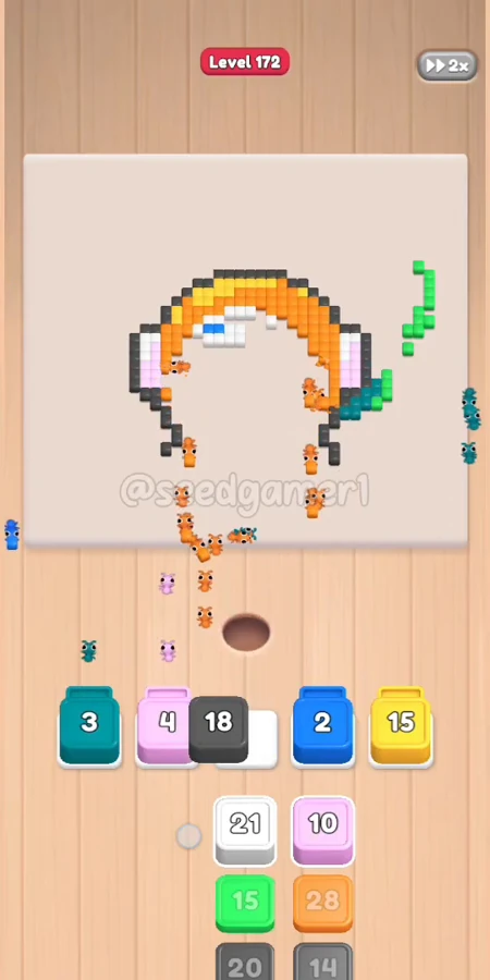 The last wave: black 18 in slot