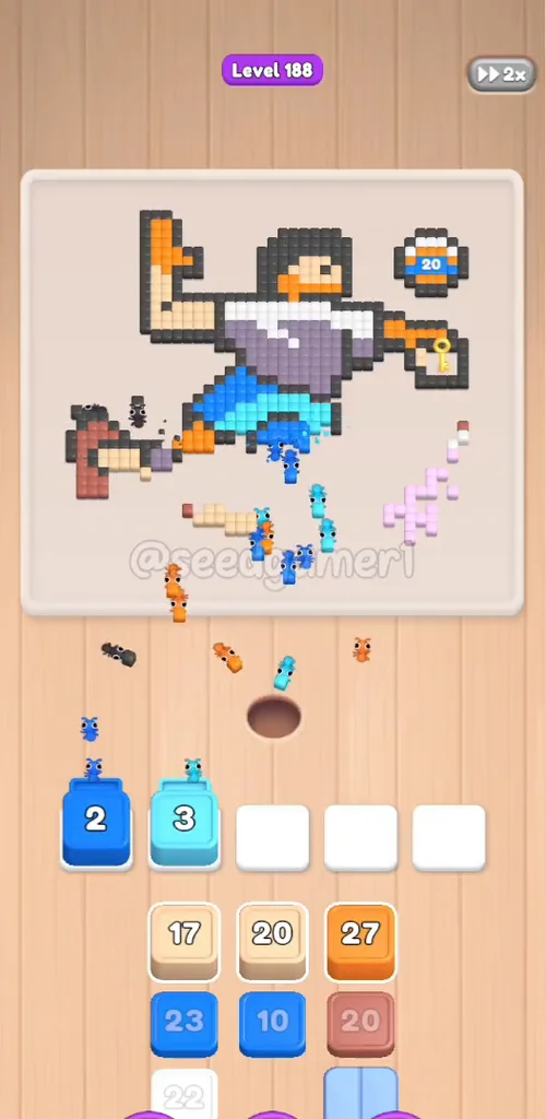 Stuck blocks phase