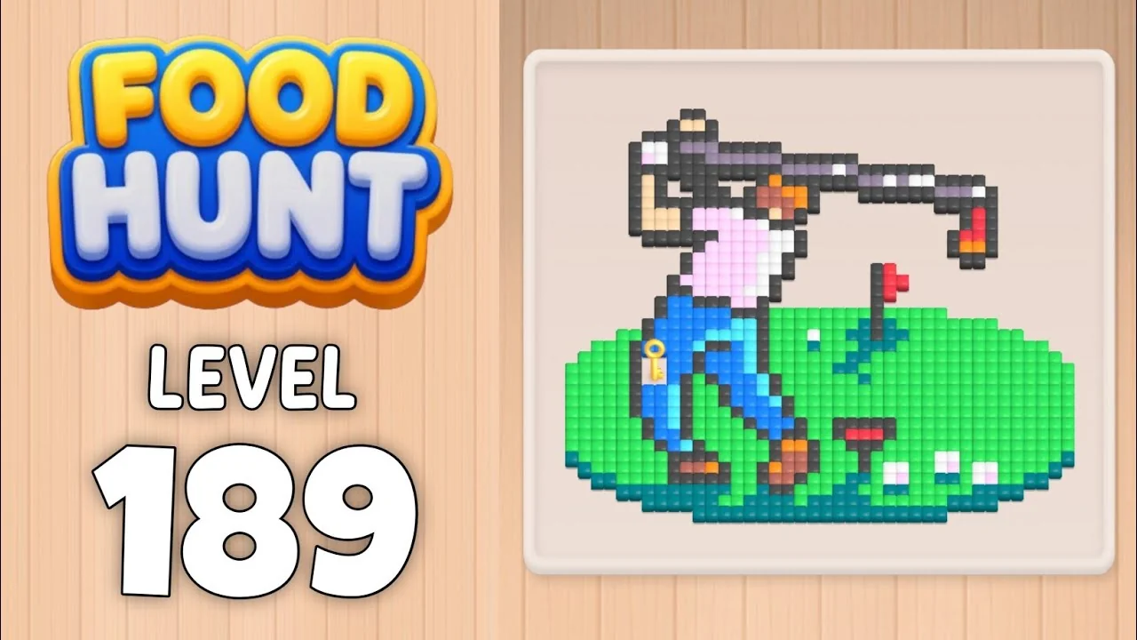Food Hunt Level 189 board layout