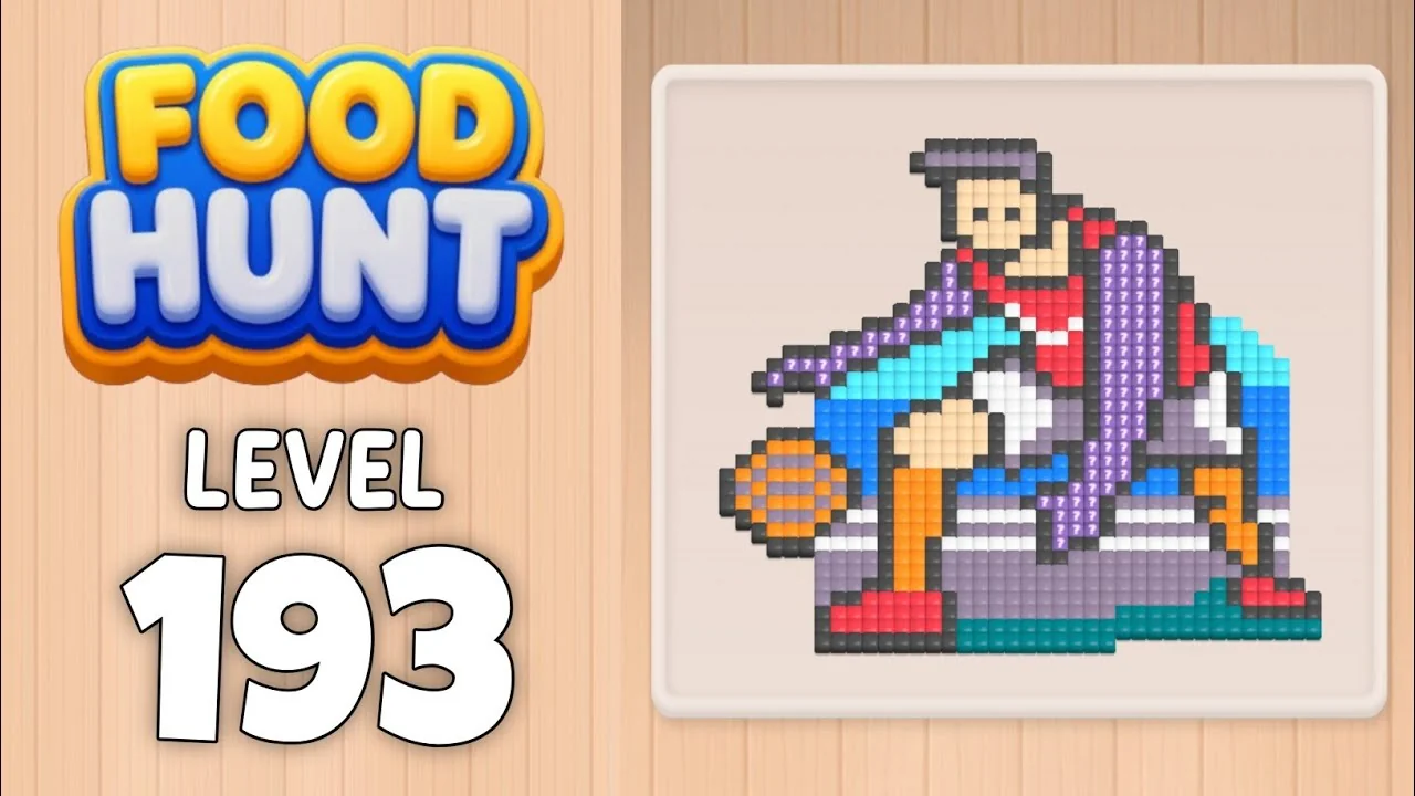 Food Hunt Level 193 board layout