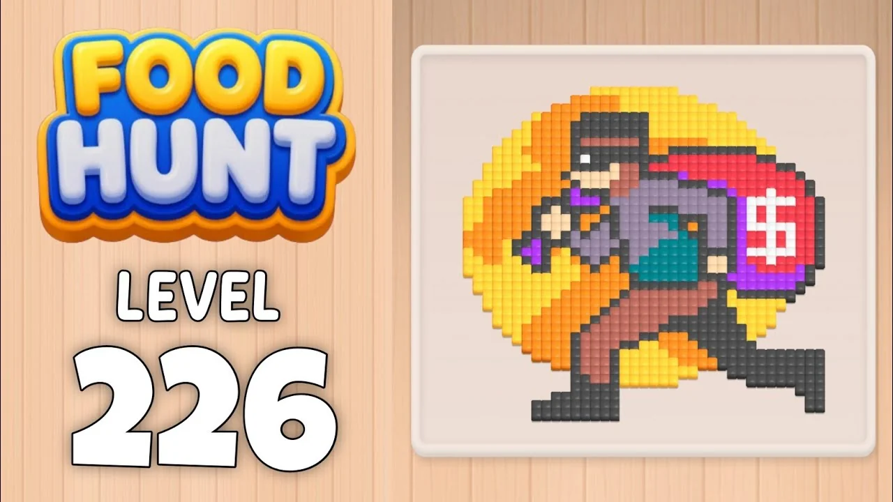 Food Hunt Level 226 board layout