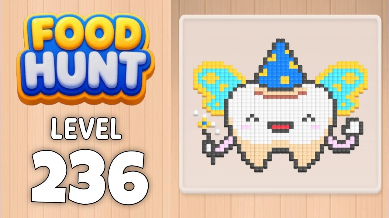 Food Hunt Level 236 board layout