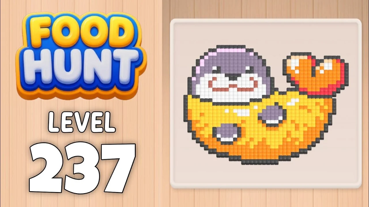 Food Hunt Level 237 board layout