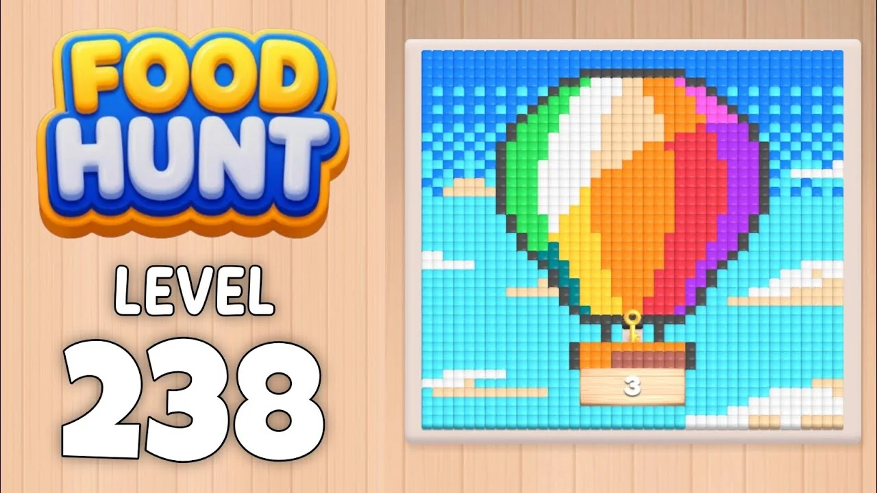 Food Hunt Level 238 board layout