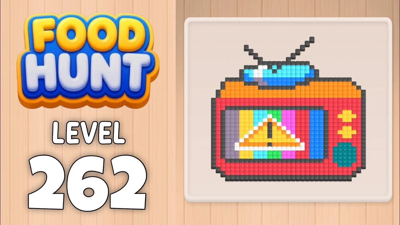 Food Hunt Level 262 board layout