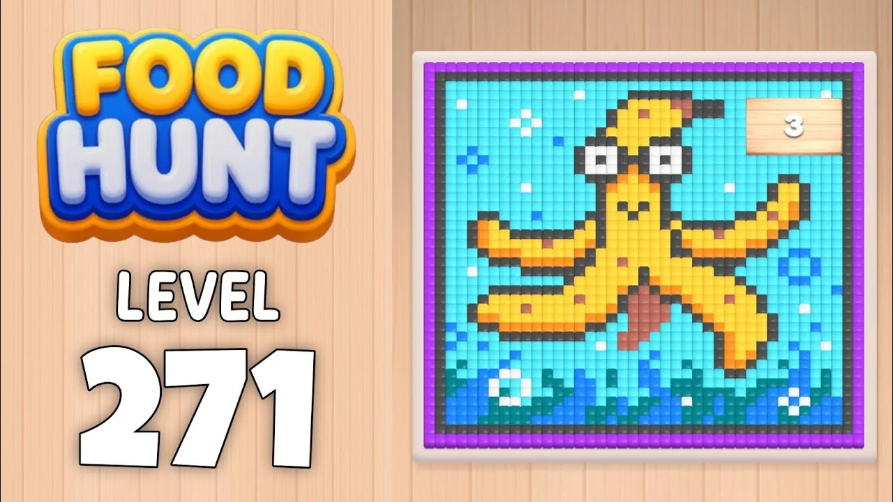 Food Hunt Level 271 board layout