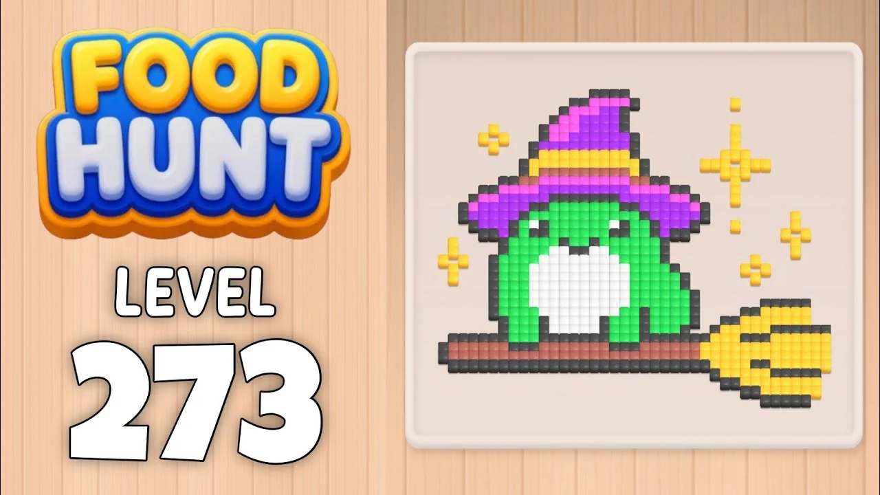 Food Hunt Level 273 board layout