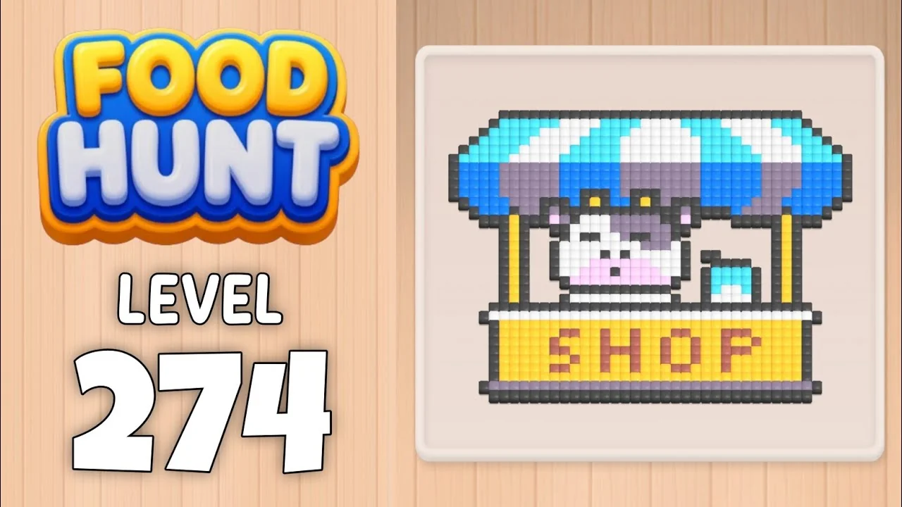 Food Hunt Level 274 board layout