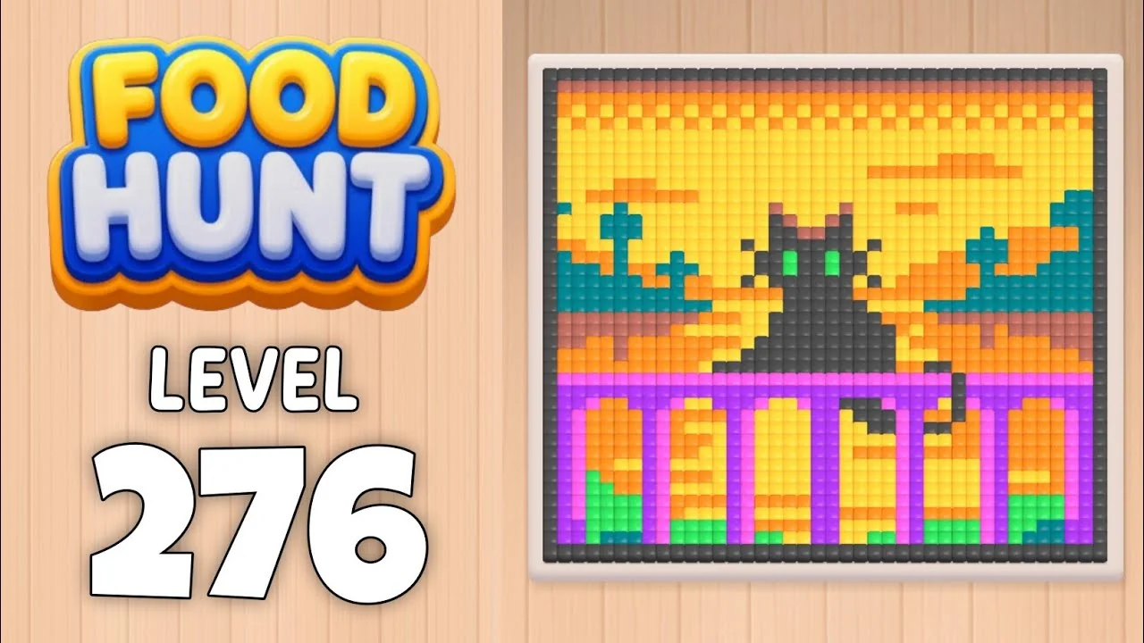 Food Hunt Level 276 board layout
