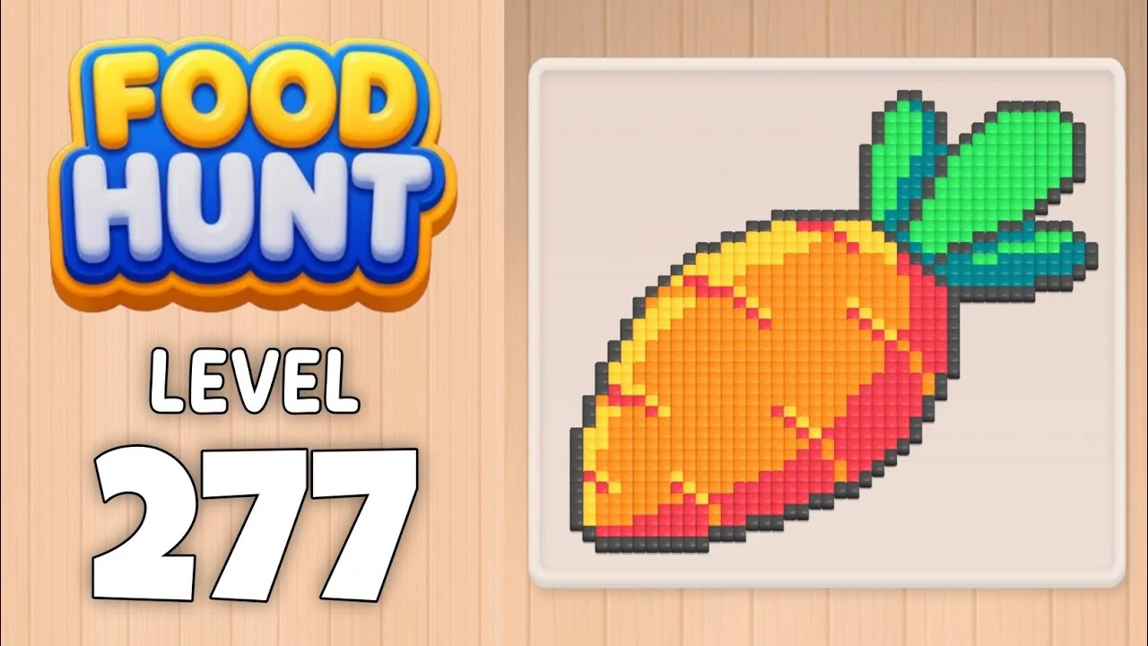 Food Hunt Level 277 board layout