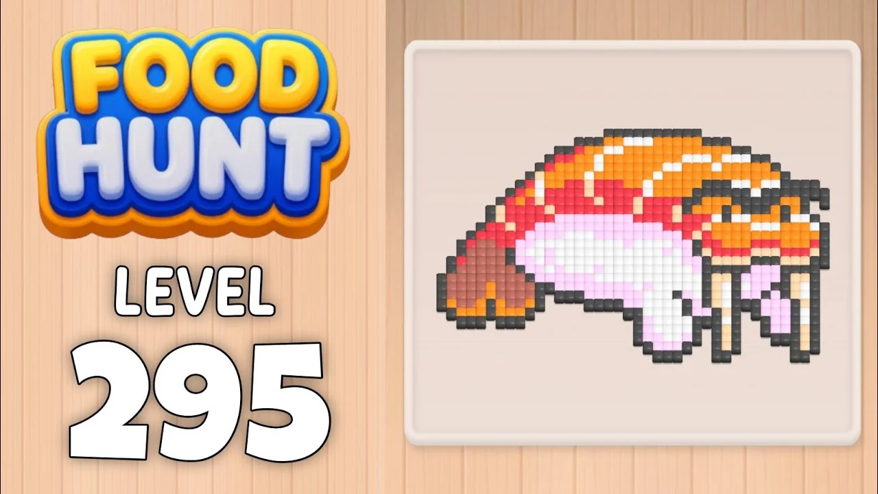 Food Hunt Level 295 board layout