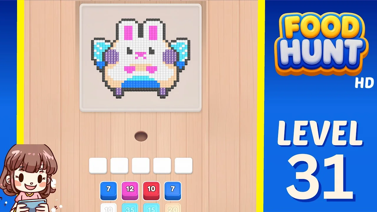 Food Hunt Level 31 board layout