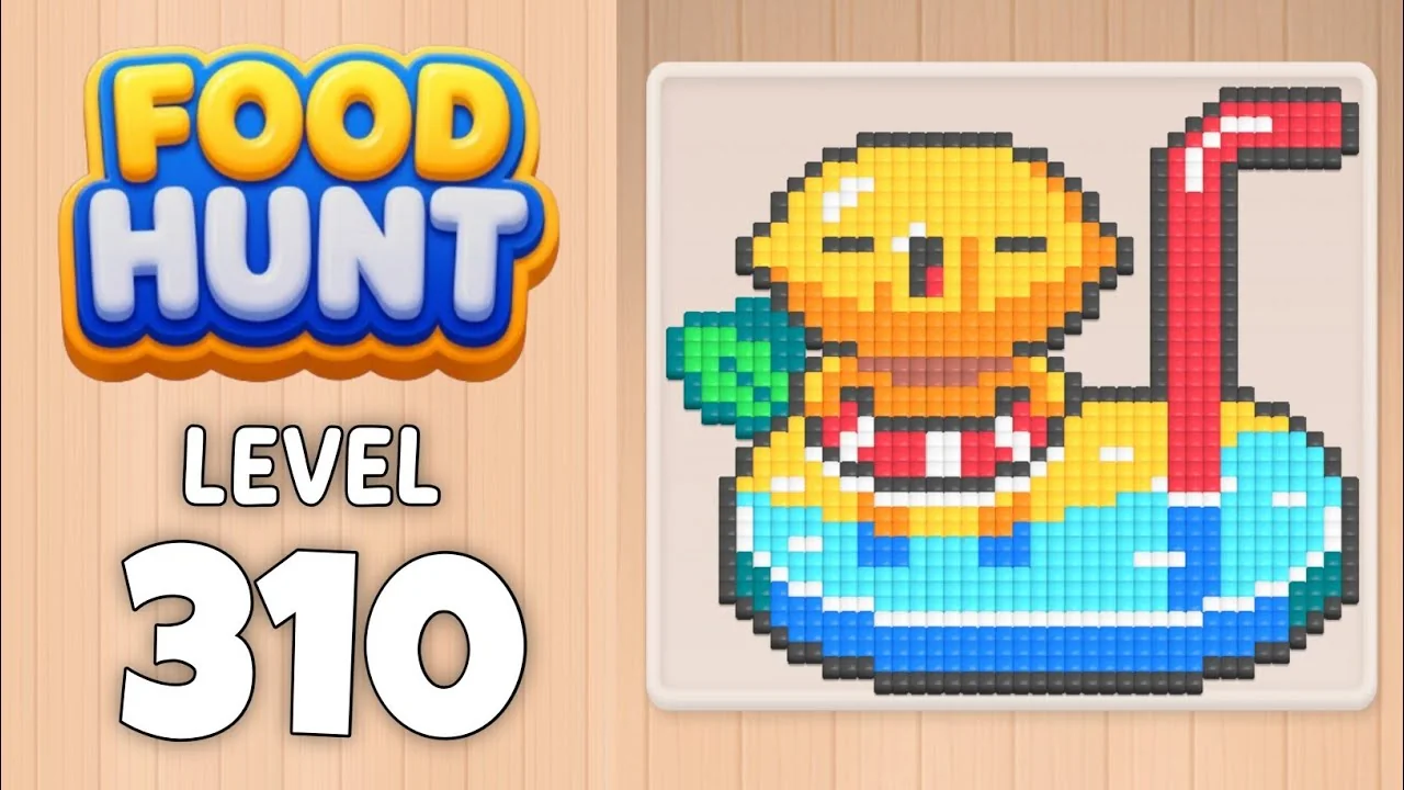 Food Hunt Level 310 board layout