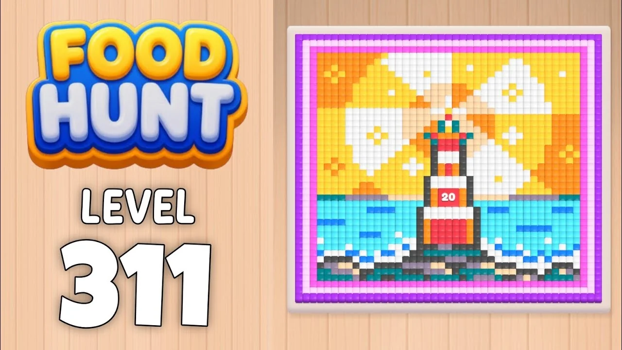 Food Hunt Level 311 board layout