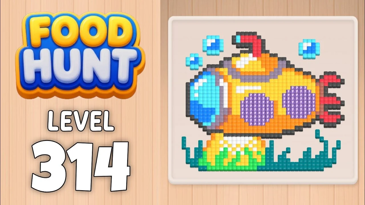 Food Hunt Level 314 board layout