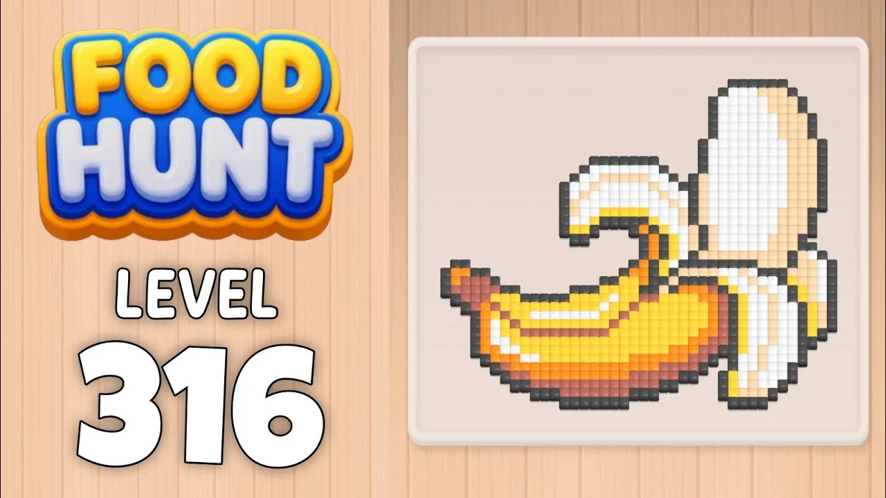 Food Hunt Level 316 board layout