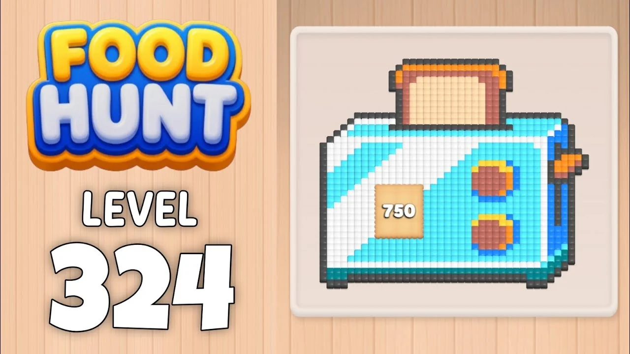 Food Hunt Level 324 board layout