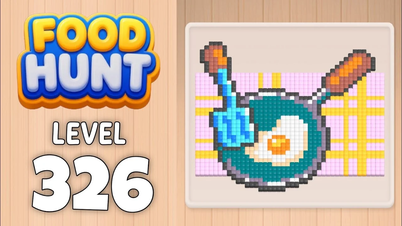 Food Hunt Level 326 board layout
