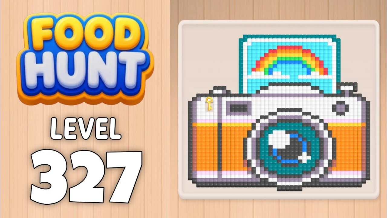 Food Hunt Level 327 board layout
