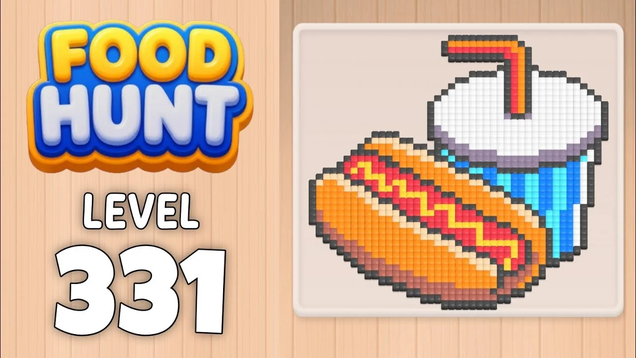 Food Hunt Level 331 board layout