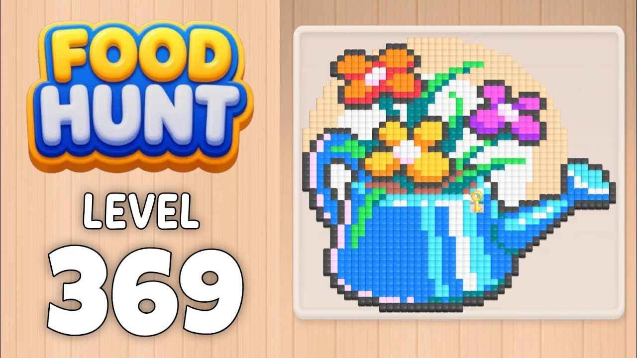 Food Hunt Level 369 board