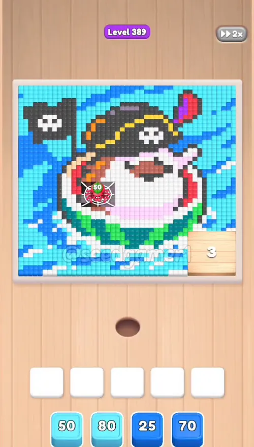 Full board at start