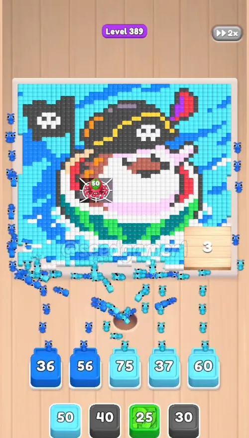 Phase 1 - opening water blocks