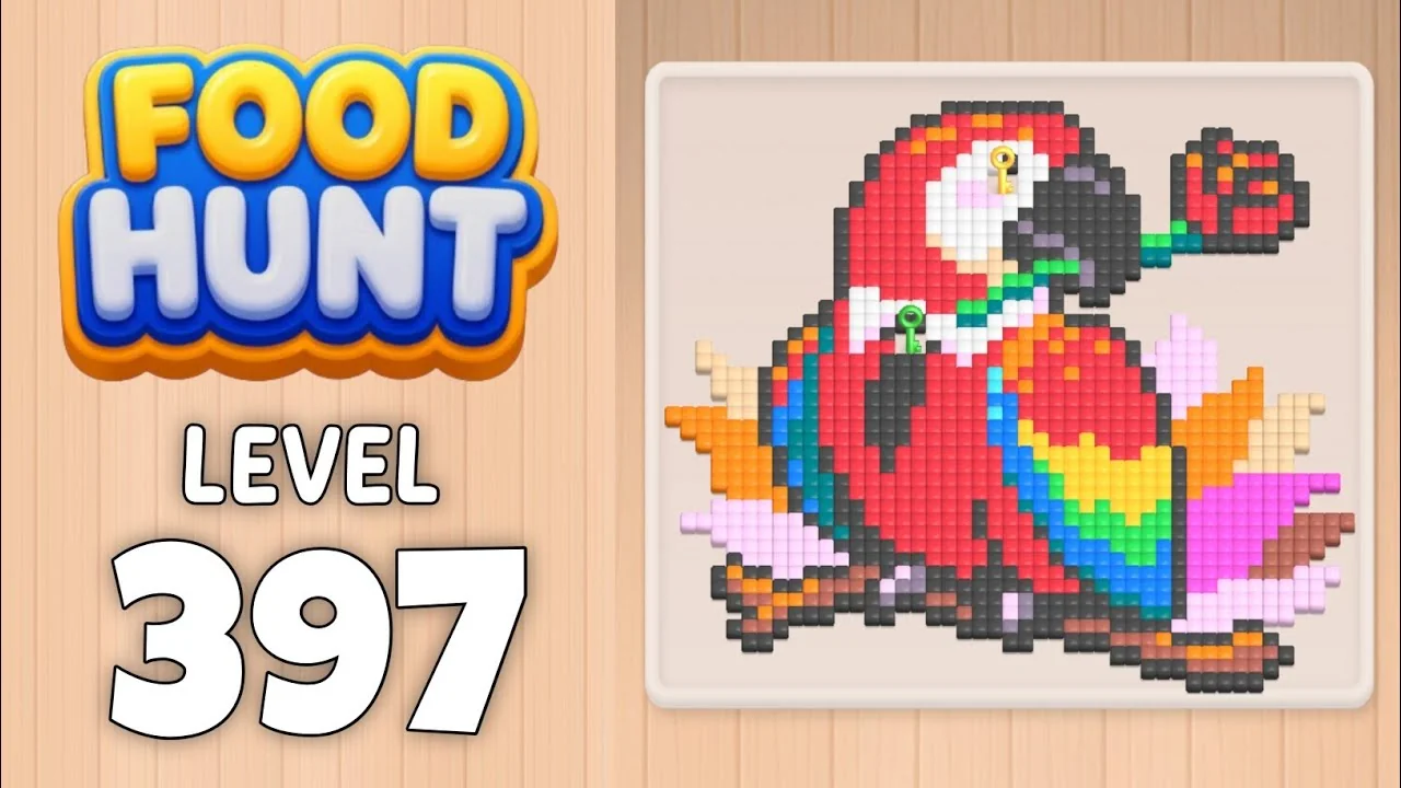 Food Hunt Level 397 board layout
