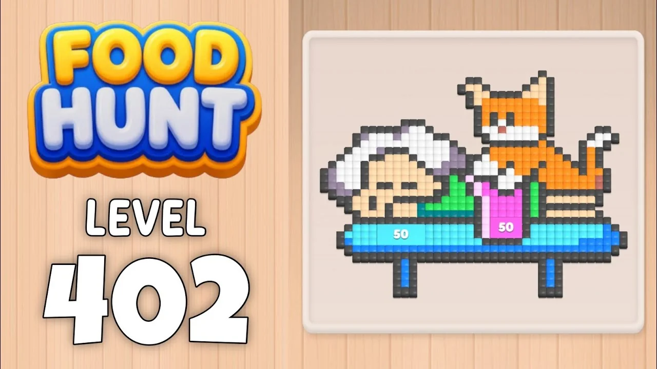 Food Hunt Level 402 board