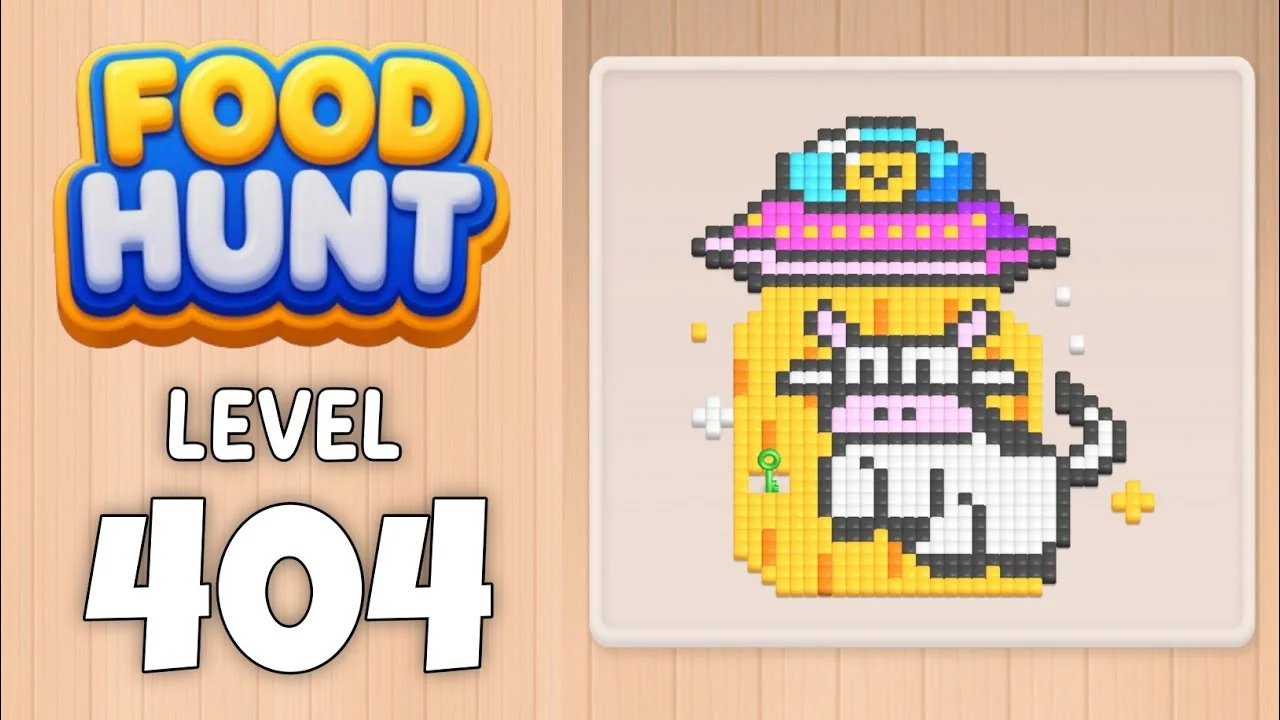 Food Hunt Level 404 board