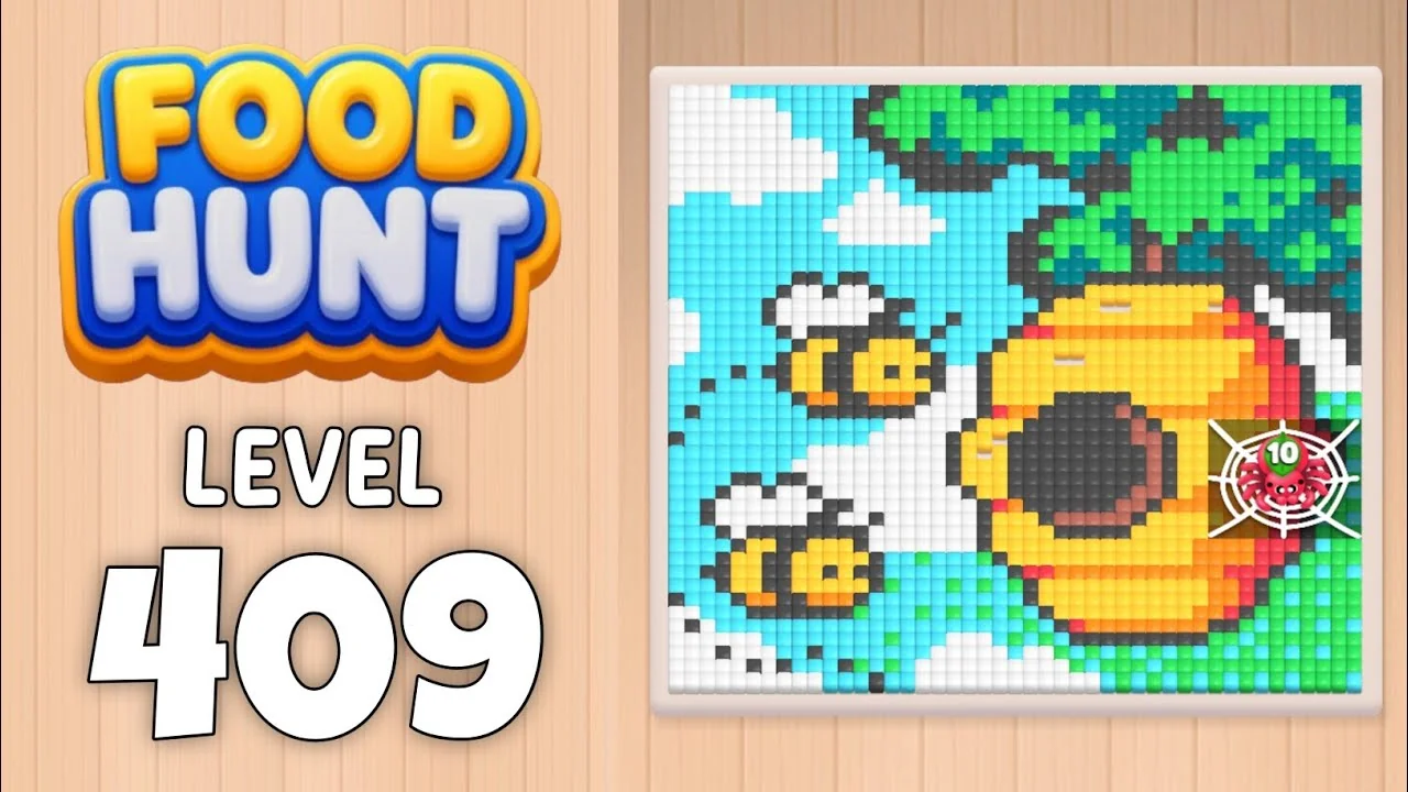 Food Hunt Level 409 board