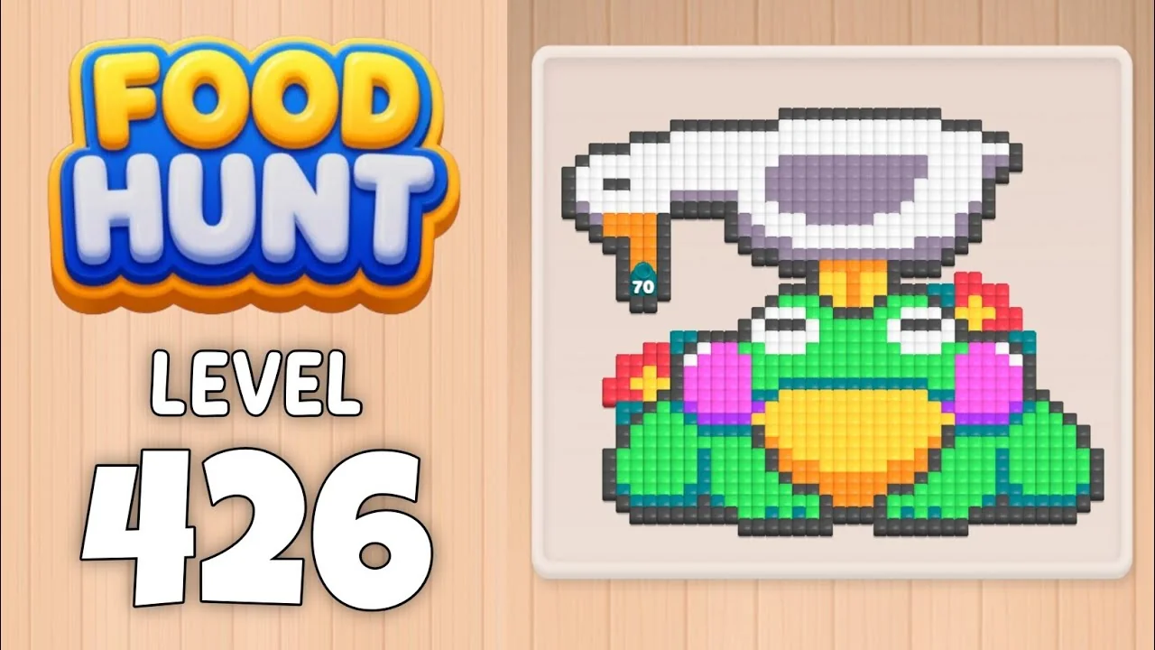 Food Hunt Level 426 board layout
