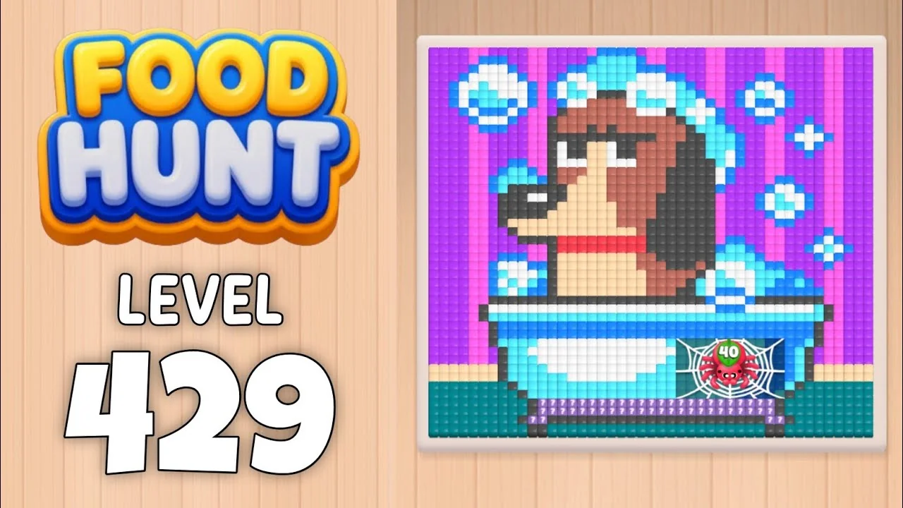 Food Hunt Level 429 board layout