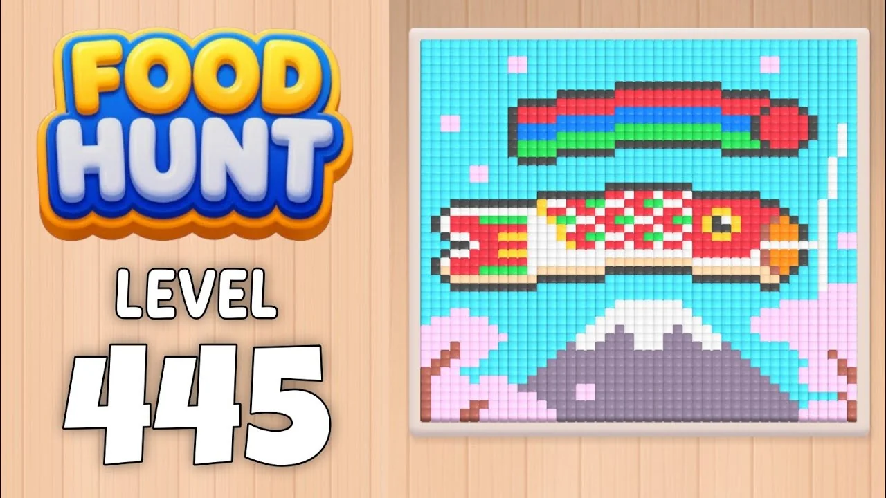Food Hunt Level 445 board