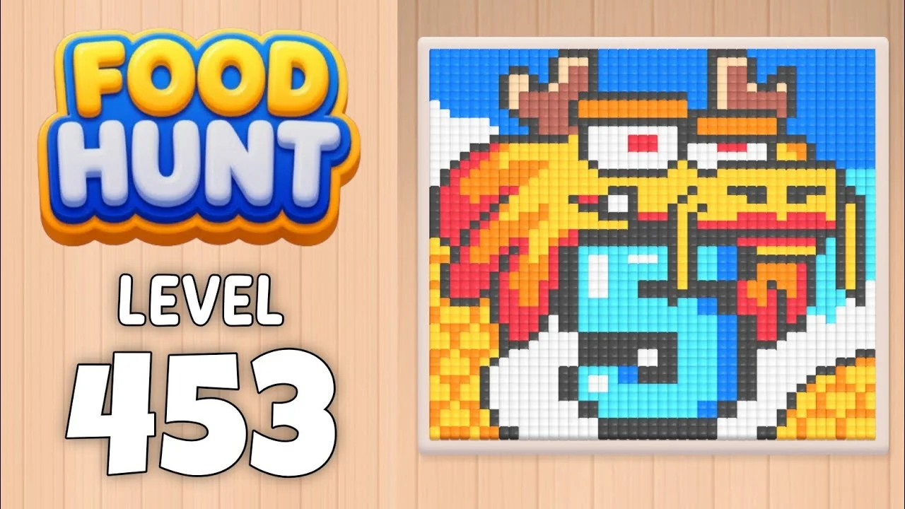 Food Hunt Level 453 board