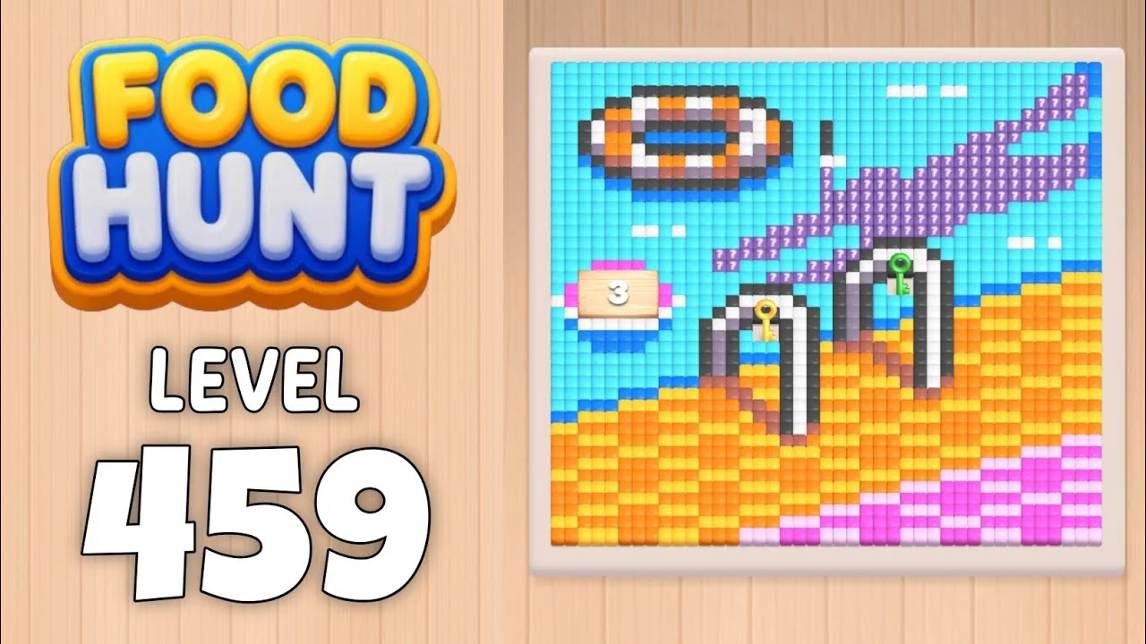 Food Hunt Level 459 board