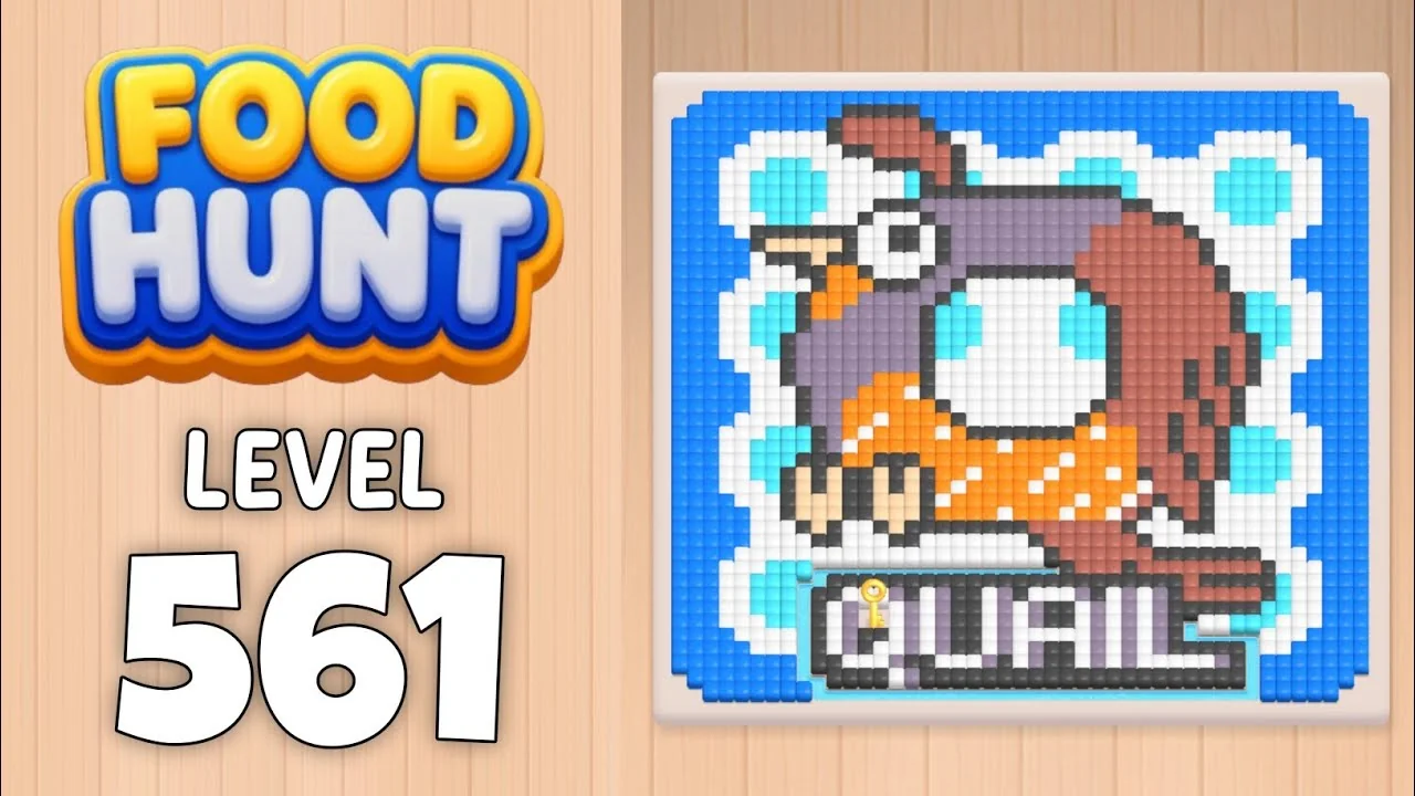 Food Hunt Level 561 board layout