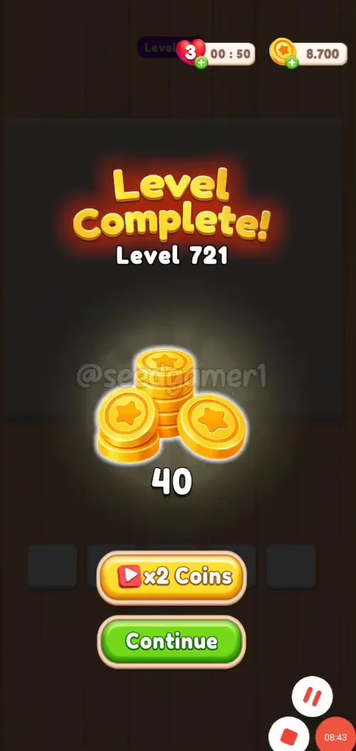 Level complete