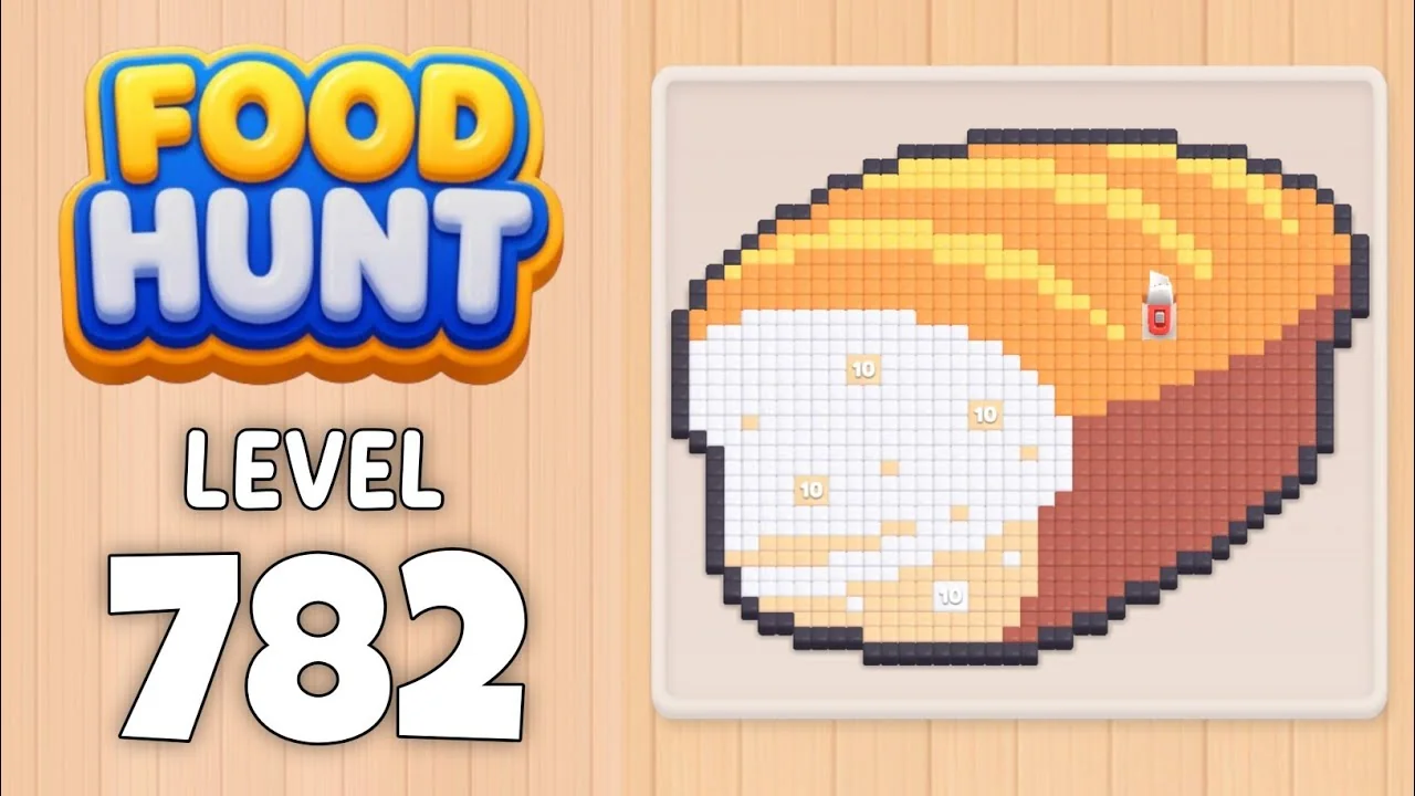 Food Hunt Level 782 board layout