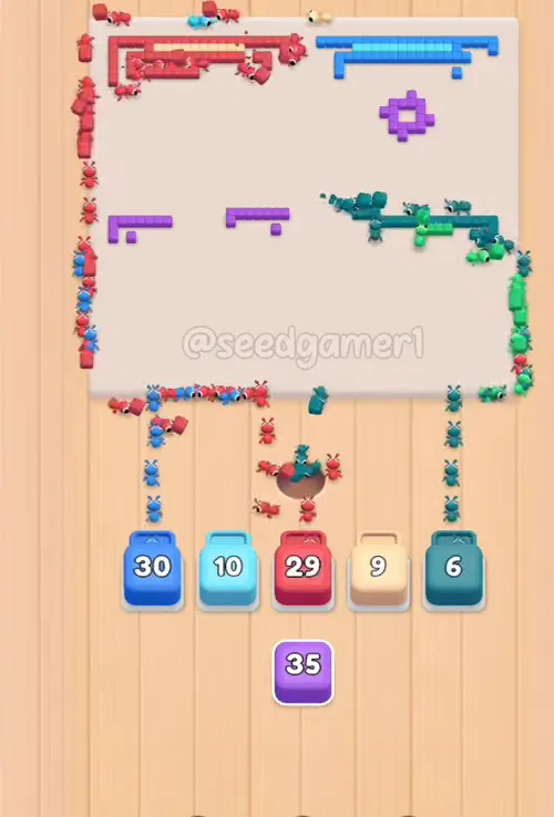 The Sand 49 takes slot 4 at 3:59 and then holds it for 1:08, the last long stall of the level