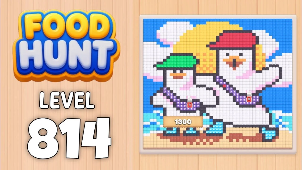 Food Hunt Level 814 board layout