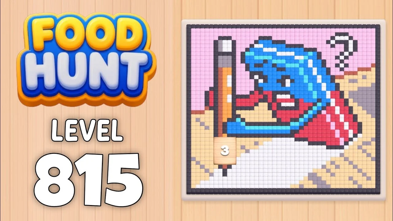 Food Hunt Level 815 board layout