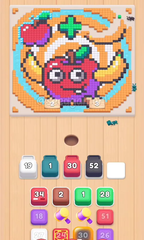 Dark grey 75 has been draining in slot 4 since 0:39.5 - it will not finish until 3:15