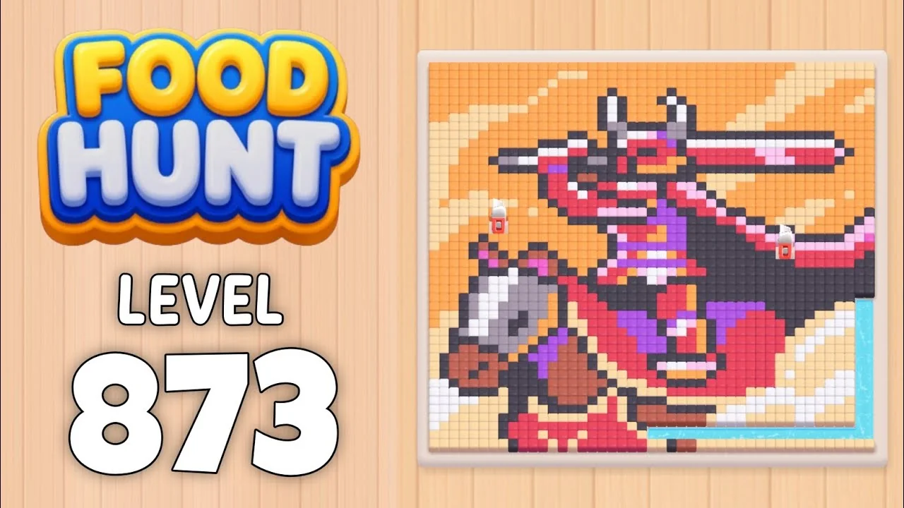 Food Hunt Level 873 board layout
