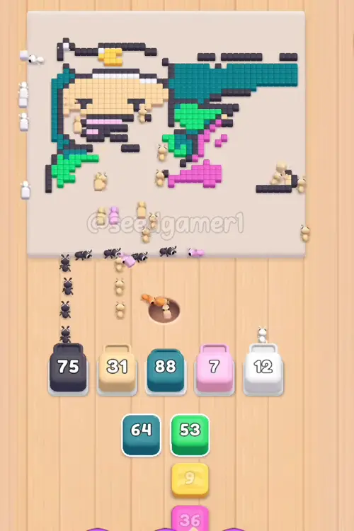 Yellow 40 releases slot 3 at 3:23 and the last big blocks move in