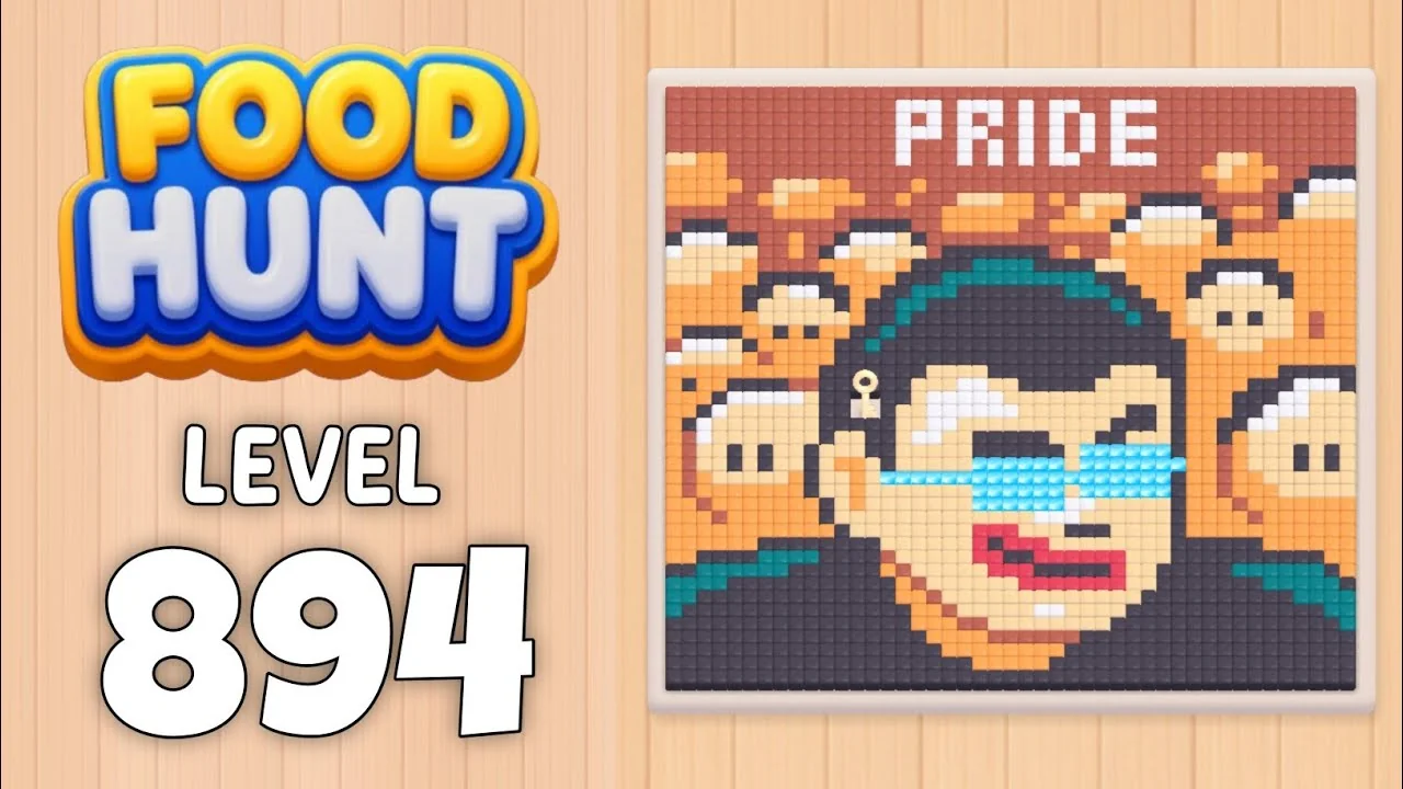 Food Hunt Level 894 board layout