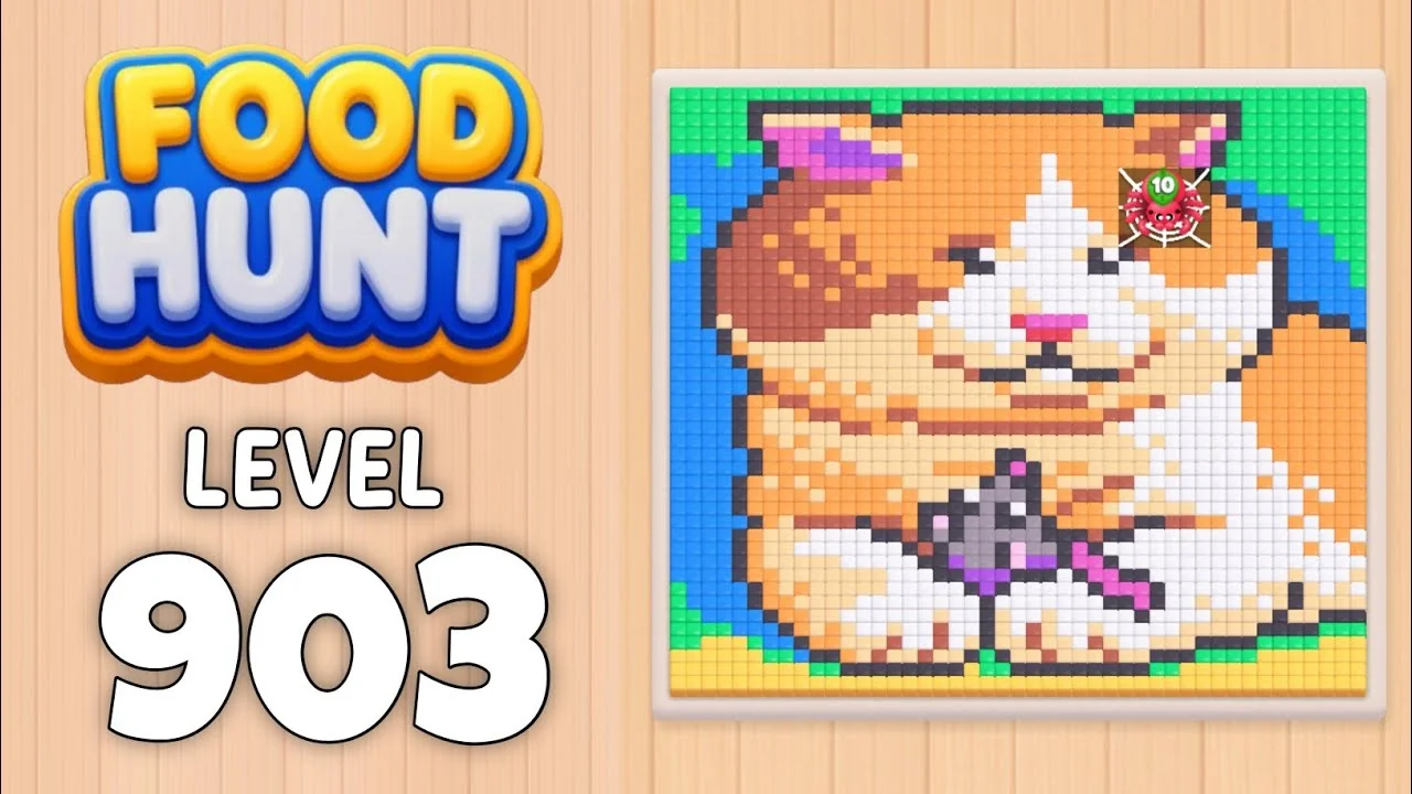 Food Hunt Level 903 board layout