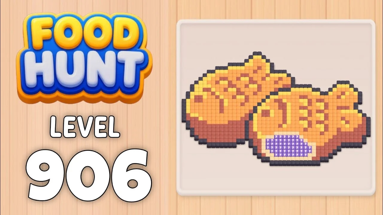 Food Hunt Level 906 board layout