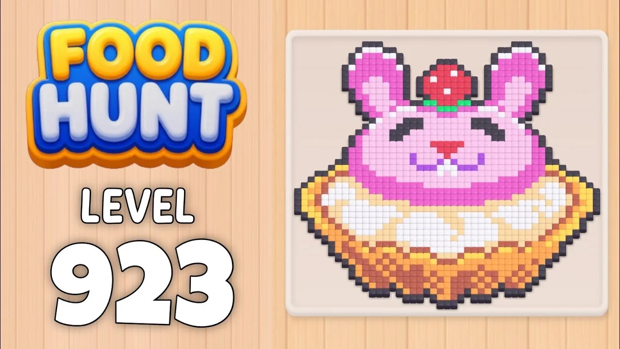 Food Hunt Level 923 board layout